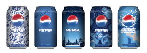 old pepsi cans