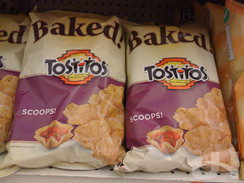new baked tostitos packaging