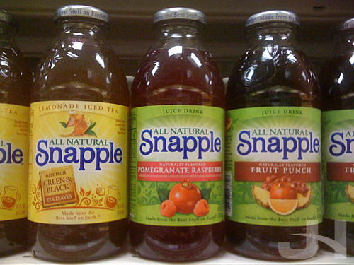 new snapple bottles