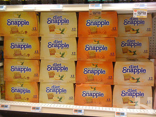 new snapple boxes